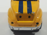 Jada Dub City Big Time Muscle Semi Tractor Truck Yellow Die Cast Toy Car Vehicle Busted Up