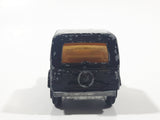 Vintage Yatming No. 1062 Jeep CJ-7 Black Die Cast Toy Car Vehicle Missing Hood