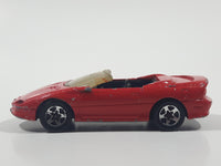 1995 Hot Wheels Camaro Convertible Red Die Cast Toy Car Vehicle 5SP