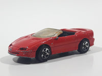 1995 Hot Wheels Camaro Convertible Red Die Cast Toy Car Vehicle 5SP