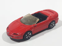 1995 Hot Wheels Camaro Convertible Red Die Cast Toy Car Vehicle 5SP