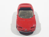 1995 Hot Wheels Camaro Convertible Red Die Cast Toy Car Vehicle 5SP