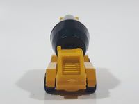 1995 Hot Wheels Oshkosh Cement Mixer Yellow & Black Die Cast Toy Truck Construction Vehicle