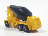 1995 Hot Wheels Oshkosh Cement Mixer Yellow & Black Die Cast Toy Truck Construction Vehicle