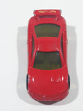 2002 Hot Wheels Yu-Gi-Oh! Seared Tuner Red Die Cast Toy Car Vehicle