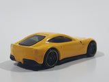 2014 Hot Wheels HW City - Speed Team Ferrari F12 Berlinetta Yellow Die Cast Toy Car Vehicle