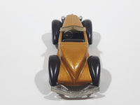 1983 Hot Wheels Auburn 852 Metalflake Gold Die Cast Toy Car Vehicle - WW - Malaysia