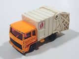 Vintage 1993 Lesney Matchbox Superfast No. 36 Colectomatic Refuse Truck Orange and White Garbage Pickup Die Cast Toy Car Vehicle