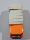 Vintage 1993 Lesney Matchbox Superfast No. 36 Colectomatic Refuse Truck Orange and White Garbage Pickup Die Cast Toy Car Vehicle
