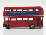 Vintage Corgi Routemaster Double Decker Bus London Transport Museum Red Die Cast Toy Car Vehicle Missing a Wheel