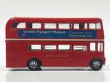 Vintage Corgi Routemaster Double Decker Bus London Transport Museum Red Die Cast Toy Car Vehicle Missing a Wheel