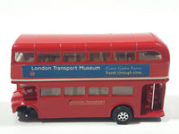 Vintage Corgi Routemaster Double Decker Bus London Transport Museum Red Die Cast Toy Car Vehicle Missing a Wheel