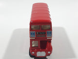 Vintage Corgi Routemaster Double Decker Bus London Transport Museum Red Die Cast Toy Car Vehicle Missing a Wheel