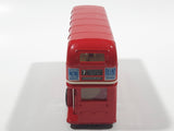 Vintage Corgi Routemaster Double Decker Bus London Transport Museum Red Die Cast Toy Car Vehicle Missing a Wheel