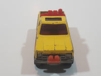 Vintage 1980 Hot Wheels Super Scraper Snow Plow Truck Yellow Die Cast Toy Car Vehicle