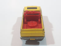 Vintage 1980 Hot Wheels Super Scraper Snow Plow Truck Yellow Die Cast Toy Car Vehicle