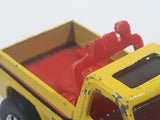 Vintage 1980 Hot Wheels Super Scraper Snow Plow Truck Yellow Die Cast Toy Car Vehicle