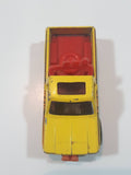 Vintage 1980 Hot Wheels Super Scraper Snow Plow Truck Yellow Die Cast Toy Car Vehicle