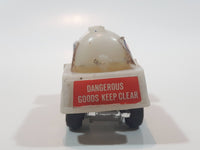 Vintage Universal Products No. M1006 Cabover Semi Tanker Petrol Truck Esso Silver Grey and White Die Cast Toy Car Vehicle Made in Hong Kong