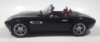 2000 Hot Wheels BMW Z8 Convertible Black 1/18 Scale Die Cast Toy Car Vehicle with Opening Hood and Doors Missing Mirrors
