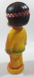 Vintage 1960s Regal Canada Kimmie Native Aboriginal Girl 10" Tall Plastic Coin Bank