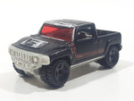 2005 Hot Wheels Hummer H3T Truck Flat Black Die Cast Toy Car Vehicle