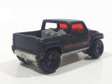 2005 Hot Wheels Hummer H3T Truck Flat Black Die Cast Toy Car Vehicle