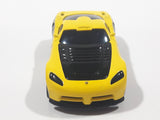 2002 Hot Wheels Hot Tunerz BFGoodrich Dodge Viper GTS-R Yellow Die Cast Toy Car Vehicle Missing Spoiler