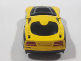 2002 Hot Wheels Hot Tunerz BFGoodrich Dodge Viper GTS-R Yellow Die Cast Toy Car Vehicle Missing Spoiler