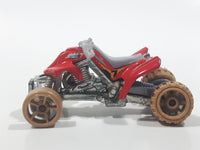 2011 Hot Wheels Desert Race Sand Stinger Red Die Cast ATV Toy Car Vehicle