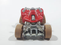 2011 Hot Wheels Desert Race Sand Stinger Red Die Cast ATV Toy Car Vehicle