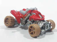 2011 Hot Wheels Desert Race Sand Stinger Red Die Cast ATV Toy Car Vehicle