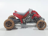 2011 Hot Wheels Desert Race Sand Stinger Red Die Cast ATV Toy Car Vehicle