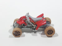 2011 Hot Wheels Desert Race Sand Stinger Red Die Cast ATV Toy Car Vehicle