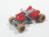 2011 Hot Wheels Desert Race Sand Stinger Red Die Cast ATV Toy Car Vehicle