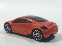 2004 Hot Wheels First Editions Realistix Mitsubishi Eclipse Concept Metalflake Orange Die Cast Toy Car Vehicle