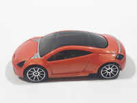 2004 Hot Wheels First Editions Realistix Mitsubishi Eclipse Concept Metalflake Orange Die Cast Toy Car Vehicle