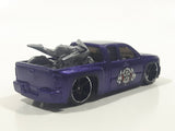 2010 Hot Wheels HW Garage Chevy Silverado Truck Metalflake Purple Die Cast Toy Car Vehicle