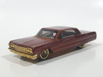 2005 Hot Wheels Pin Hedz '64 Impala Metalflake Brown Die Cast Toy Classic Car Vehicle