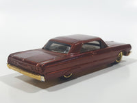 2005 Hot Wheels Pin Hedz '64 Impala Metalflake Brown Die Cast Toy Classic Car Vehicle