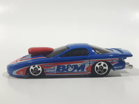 2010 Hot Wheels HW Performance Pro Stock Firebird Blue Die Cast Toy Classic Car Vehicle