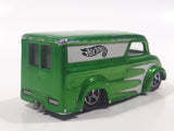 2006 Hot Wheels Classic Series 2 Dairy Delivery Truck Spectraflame Green Die Cast Toy Car Vehicle