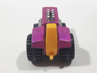 Vintage 1972 Lesney Products Matchbox No. 29 Mod Tractor Magenta Pink Die Cast Toy Car Farming Equipment Machinery Vehicle