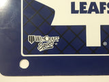 NHL Toronto Maple Leafs Ice Hockey Team Locker Room Authorized Personnel Only Pass Required 8 1/4" x 19" Plastic Wall Sign