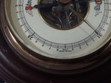 Vintage Ships Wheel Barometer Weather Gauge Made in Western Germany