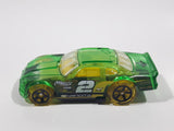 2017 Hot Wheels X-Raycers Stockar #2 Transparent Green Die Cast Toy Car Vehicle