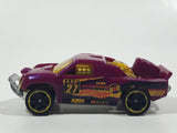 2015 Hot Wheels HW Off-Road Road Rally Off Track Dark Magenta Purple Pink Die Cast Toy Car Vehicle