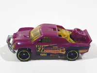 2015 Hot Wheels HW Off-Road Road Rally Off Track Dark Magenta Purple Pink Die Cast Toy Car Vehicle