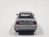 Motor Max No. 6066 Mercedes-Benz C Class Silver Grey Die Cast Toy Luxury Car Vehicle