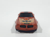 2012 Hot Wheels '73 Pontiac Firebird Trans Am Brewster Buccaneer Red Orange Die Cast Toy Muscle Car Vehicle